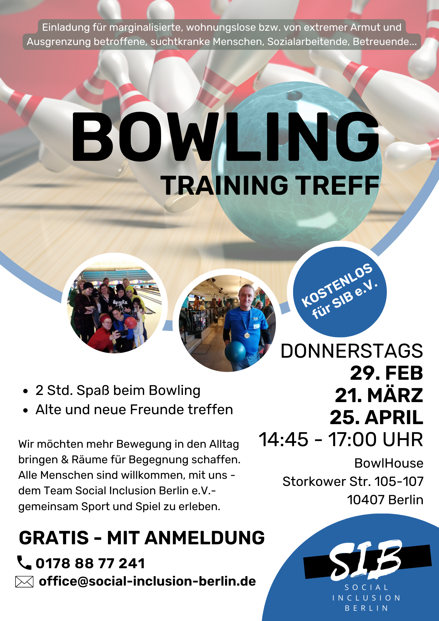 social inclusion berlin Bowling 2024