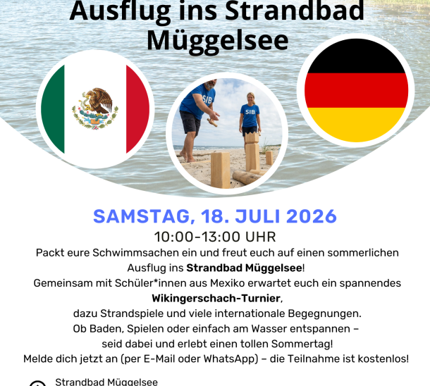 SIB Ausflug ins Strandbad Müggelsee