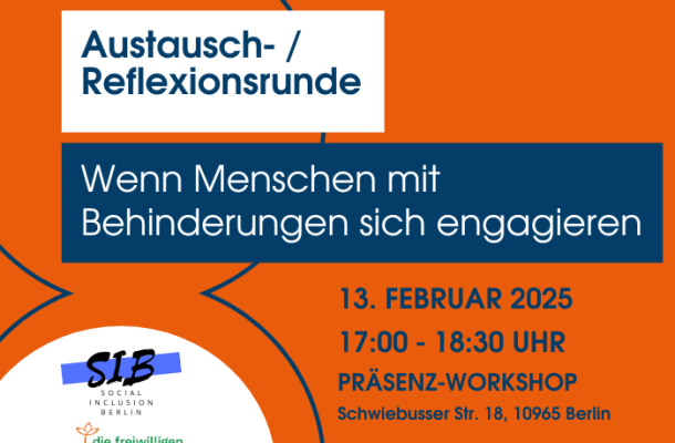 Cover Bild Workshop Social Inclusion Berlin Februar 2025
