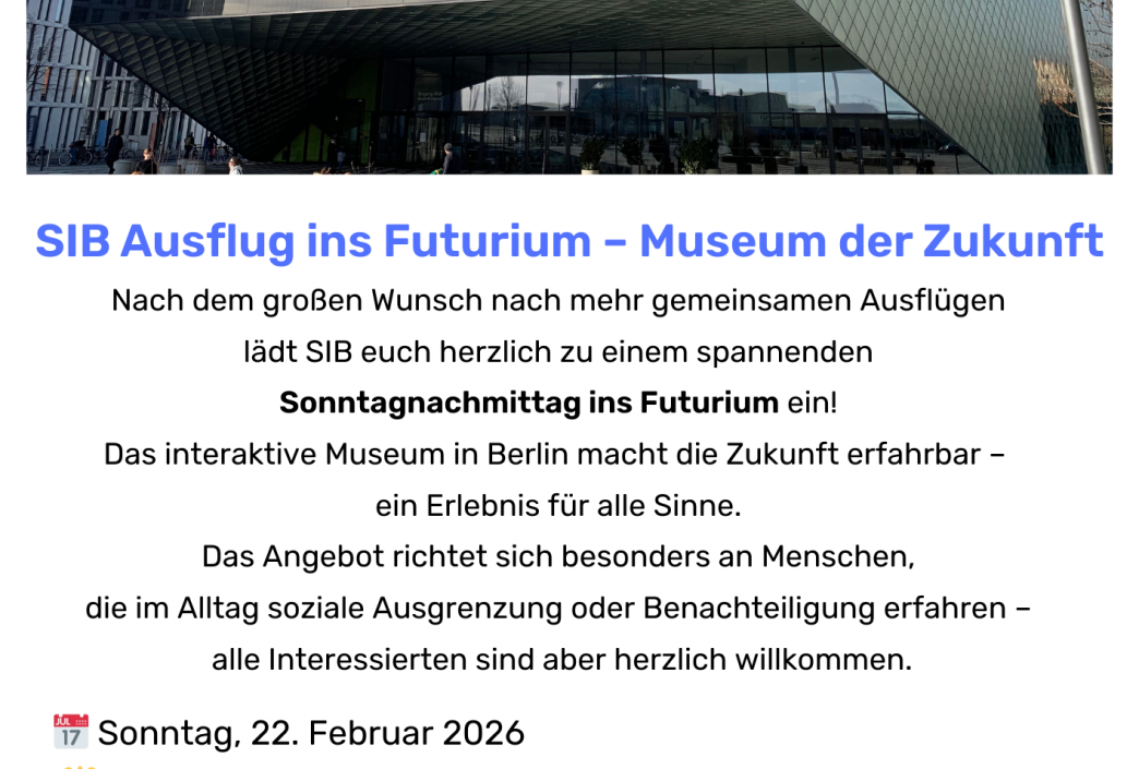 SIB Ausflug Museum Futurium